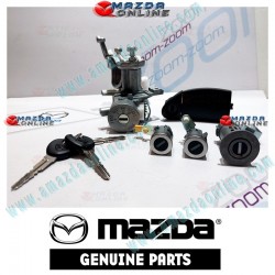 Mazda Genuino Juego de Cerradura de Llave F100-09-010F para Mazda RX-7 [FD3S]