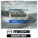 Mazda Genuino Manguera de Radiador Inferior SH01-15-18YB para 2017-2019 Mazda CX-5 [KF]