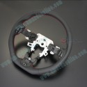 AutoExe Volante de Cuero con Fondo Plano y Costuras Rojas 2003-2008 Mazda RX-8 [SE3P] MSE137003