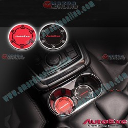 AutoExe Interior Cup Holder Coaster Set