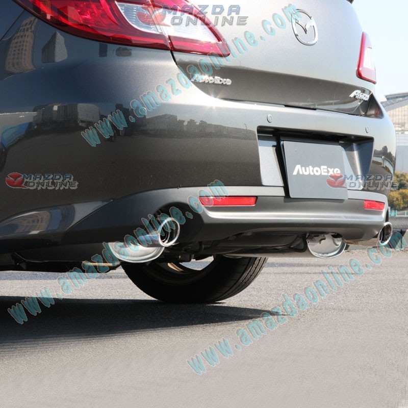 AutoExe Punta de Escape de Acero Inoxidable 2013-2017 Mazda6 [GJ, GL]