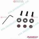 AutoExe Kit de Pernos de Fibra de Carbono para Marco de Placa