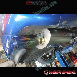 KnightSports Titanium Exhaust Cat-Back fits 93-02 Mazda RX-7 [FD3S]