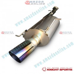KnightSports Titanium Exhaust Cat-Back fits 03-08 Mazda RX-8 [SE3P]