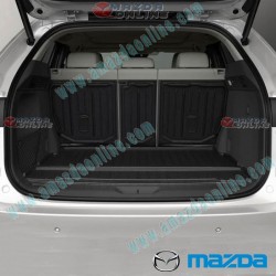 Mazda JDM Waterproof Rubber Black Luggage Room Tray with Seat Protector fits 22-24 Mazda CX-60 [KH]