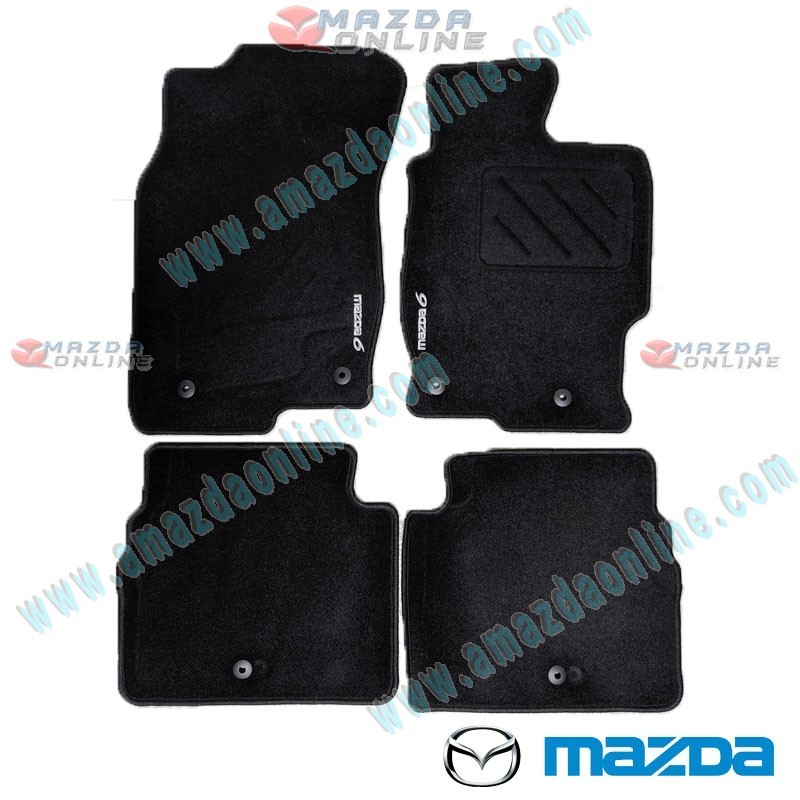 Mazda Alfombrillas de Felpa a Medida para 2007-2012 Mazda6 [GH] RHD
