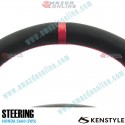 Kenstyle Volante de Fondo Plano de Gamuza para 2015-2022 Honda S660 [JW5]