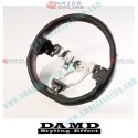 Damd Volante Deportivo de Fondo Plano de Cuero para 2009-2012 Subaru Legacy [BM,BR]