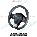 Damd Volante Deportivo de Fondo Plano de Cuero para 2014-2021 Subaru WRX STI,S4 [VAB,VAG]