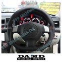 Damd Volante Deportivo de Fondo Plano de Cuero para 2003-2007 Subaru Forester [SG]