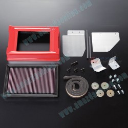 AutoExe Air Induction with K&N Filter Combo Kit for 03-09 Mazda3 [BK],Mazda5 [CR] MBK957