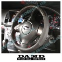 Damd Volante Deportivo de Cuero y Fibra de Carbono para 2003-2007 Subaru Forester [SG]