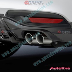 AutoExe Qual Oval Tip Exhaust Cat-Back fits 24-25 Mazda CX-80 [KL] SkyActiv-D KHA1-V5-800-KL