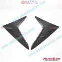 AutoExe Matte Carbon-Pattern Rear Window Side Fin Set fits 22-25 Mazda CX-60 [KH] KHA1-V4-950