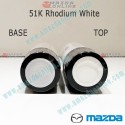 Mazda Japan Original Pintura de Retoque 51K Rhodium White