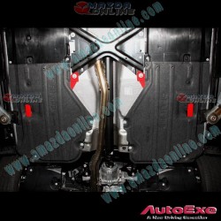 AutoExe Lower Under Member Brace Set fits 19-25 Mazda3 [BP,BR]