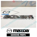 Mazda Genuino Placa de Nombre Mazda Trasera BP4K-51-710A para 2003-2008 Mazda3 [BK]
