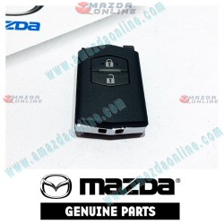 Mazda Genuino Juego de Transmisor de Entrada sin Llave D436-67-5RYA para 2003-2005 Mazda3 [BK]