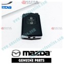 Mazda Genuino Juego de Transmisor de Entrada sin Llave D436-67-5RYA para 2003-2005 Mazda3 [BK]
