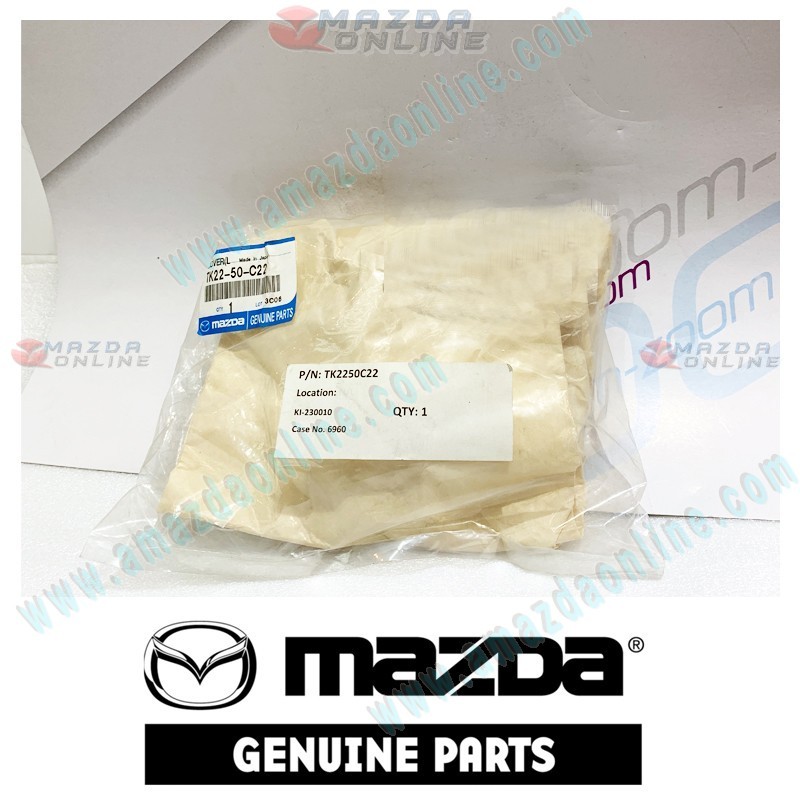 Mazda Genuino Moldura de Limpara Delantera Izquierda TK22-50-C22 para 2012-2015 Mazda CX-9 [TB]