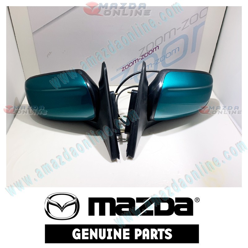 Mazda Genuine Left Door Mirror D210-69-180A-29 fits 96-02 MAZDA121 [DW] D210-69-180A-29