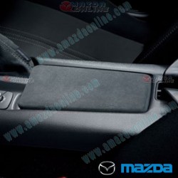 Mazda Genuino JDM Tapa de consola central de Alcantara compatible con Mazda MX-5 Miata 2016-2025 [ND, NE]