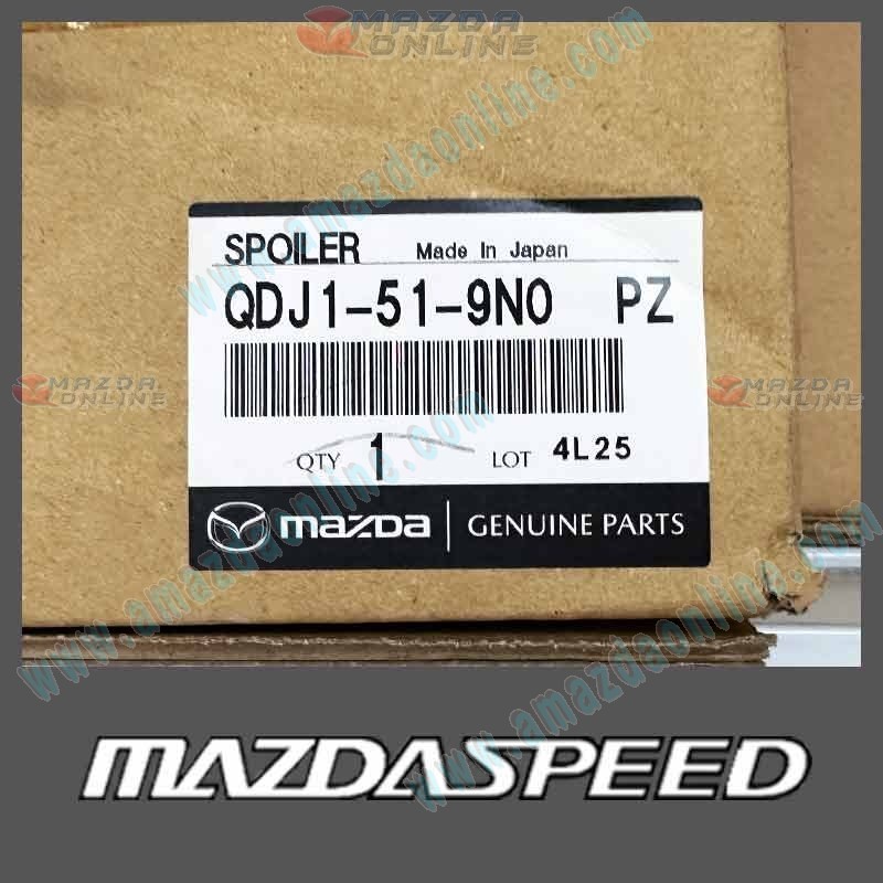 2015-2023 Mazda2 [DJ] MazdaSpeed Rear Roof Spoiler QDJ1519N0PZ