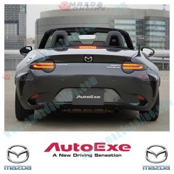 AutoExe Luces Traseras LED Negras con Intermitente Secuencial, Compatibles con Mazda Miata [NE] Miata NERF