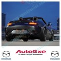 AutoExe Luces Traseras LED Negras con Intermitente Secuencial, Compatibles con Mazda Miata [NE] Miata NERF