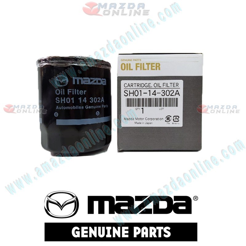 Mazda Genuino Filtro de Aceite SH01-14-302A