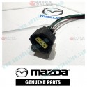 Mazda Pieza original Casquillo de lÃ¡mpara combinada N001-51-064A compatible con el 89-94 MAZDA MX-5 [NA]