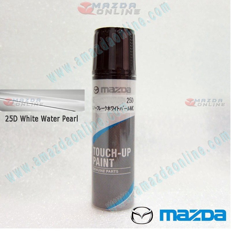 Mazda Japan Original Pintura de Retoque 25D White Water Pearl