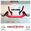 KnightSports Conjunto de refuerzos inferiores de aluminio ligero, compatible con Mazda3 08-13 (BL) KSUKZE64304