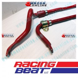 Racing Beat 2PCS Front and Rear Sway Bar Combo fits 08-13 Mazda3 (BL) 74104+74105