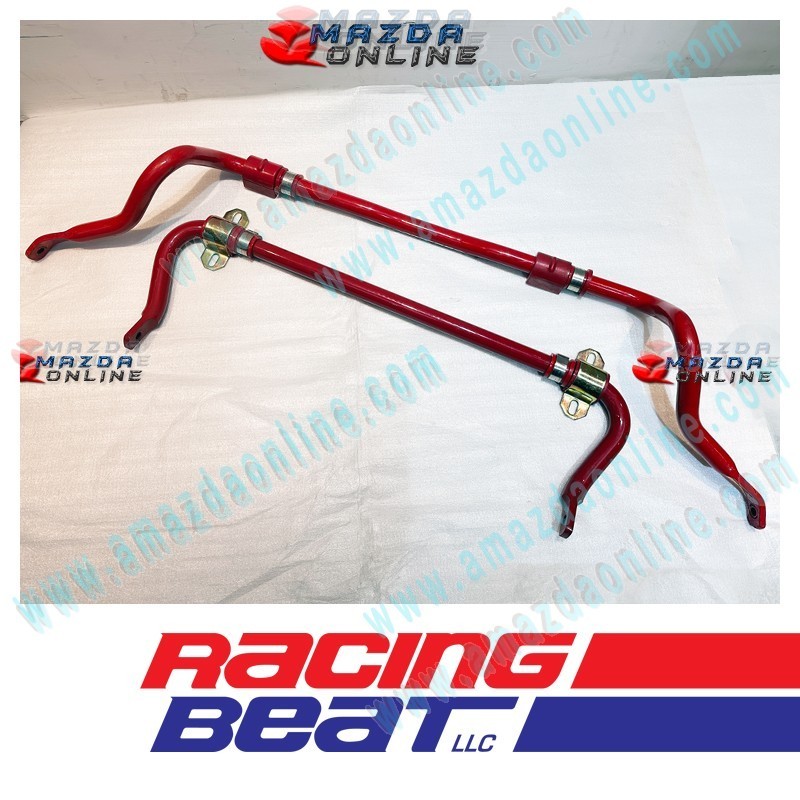 Racing Beat 2PCS Front and Rear Sway Bar Combo fits 08-13 Mazda3 (BL) 74104+74105