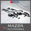 Mazda Accesorios Barras transversales de techo de aluminio, compatible con Mazda CX-3 16-23 (DK) DD2F-V4-701