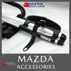 Mazda Accesorios Barras transversales de techo de aluminio, compatible con Mazda CX-3 16-23 (DK) DD2F-V4-701