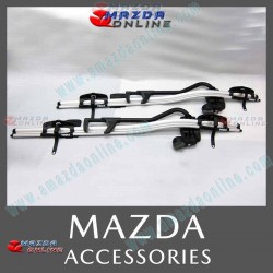 Mazda Accesorios Barras transversales de techo de aluminio, compatible con Mazda CX-5 17-25 (KF) KB8N-V3-840
