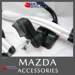 Mazda Accesorios Barras transversales de techo de aluminio, compatible con Mazda CX-5 17-25 (KF) KB8N-V3-840