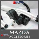 Mazda Accesorios Barras transversales de techo de aluminio, compatible con Mazda CX-5 17-25 (KF) KB8N-V3-840
