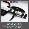 Mazda Accesorios Portabicicletas para portaequipajes de techo Thule, compatible con Mazda CX-8 18-21 (KG) C807-V4-707B