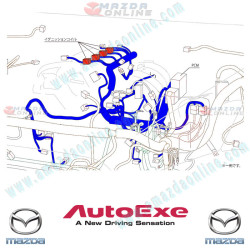AutoExe Bobina de Encendido Deportiva compatible con Mazda3 (BP BR) 19-26