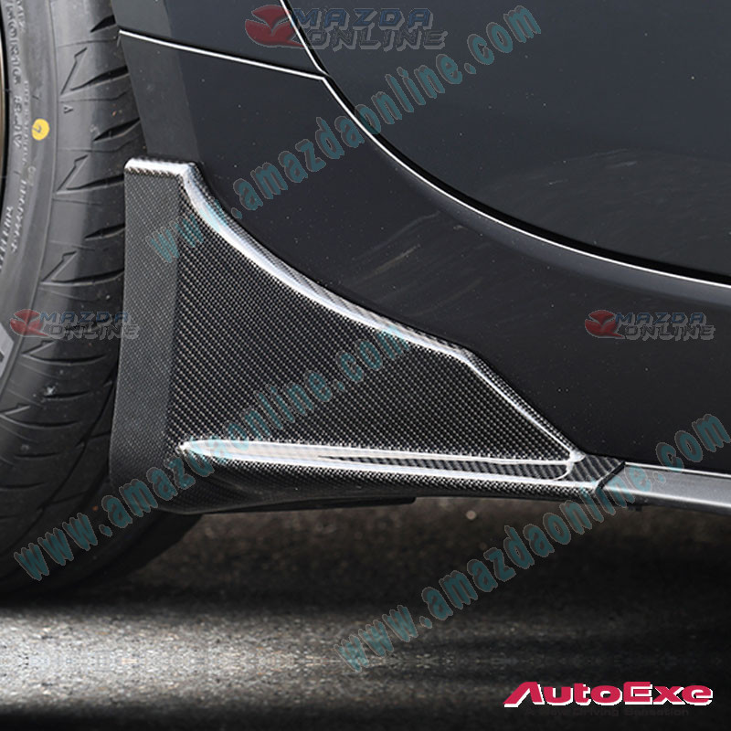 AutoExe Dry Carbon Side Strakes fits 15-26 Miata [ND,NE] and Miata RF