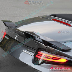 AutoExe Alerón Trasero en Carbono Seco compatible con Mazda Miata MX-5 (ND NE) 15-26