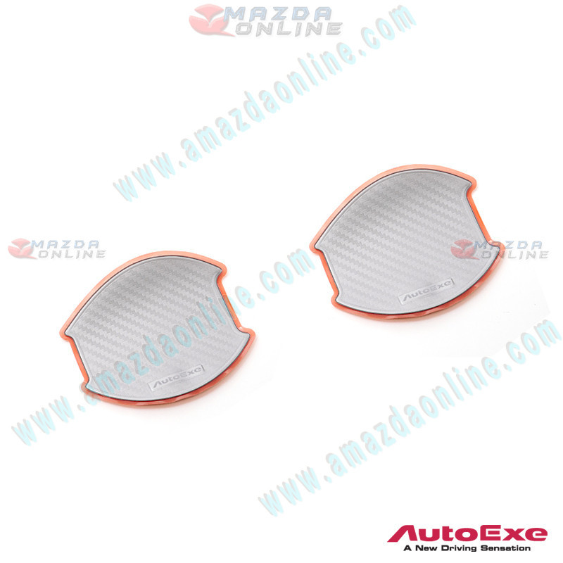 AutoExe Carbon-look Scratch Protector Set [Type-A] A00167020