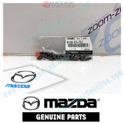 Mazda Original Roadster Rear Emblem N159-51-721 fits 05-15 Mazda MX-5 Miata (NC)