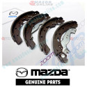Mazda Original Rear Brake Shoe D0Y2-26-38Z fits 19-25 Mazda2 (DJ)