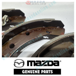 Mazda Original Rear Brake Shoe D0Y2-26-38Z fits 19-25 Mazda2 (DJ)