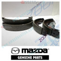 Mazda Original Rear Brake Shoe D0Y2-26-38Z fits 19-25 Mazda2 (DJ)
