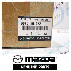 Mazda Original Rear Brake Shoe D0Y2-26-38Z fits 19-25 Mazda2 (DJ)